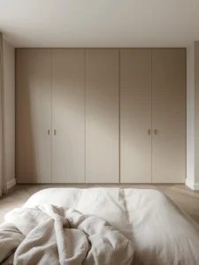 breathtakingly minimal bedroom