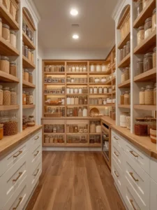 farmhouse walk in pantry