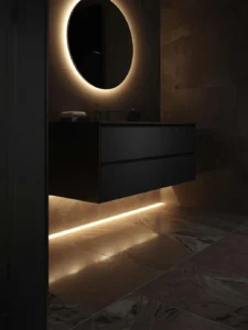 floating vanity cabinet