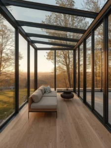 glass box sunroom