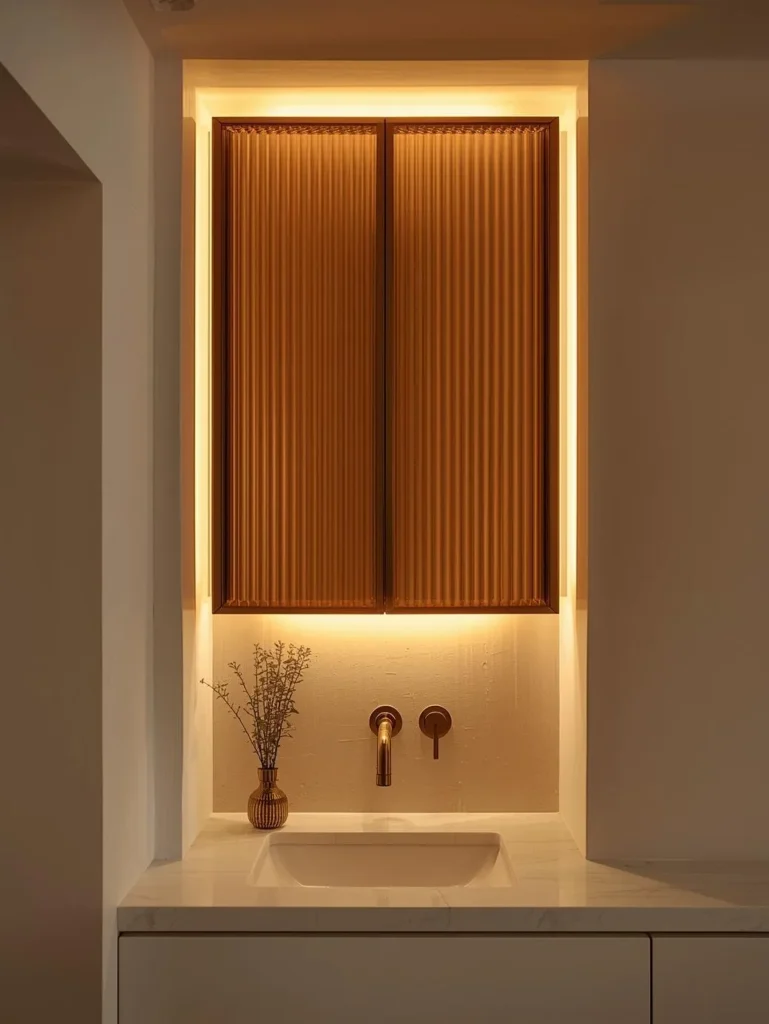 interior photo of a bathroom vanity