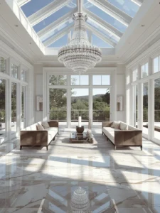 luxury sunroom interior