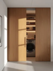 organized pantry shelves