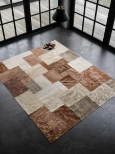 rectangular patchwork kitchen rug