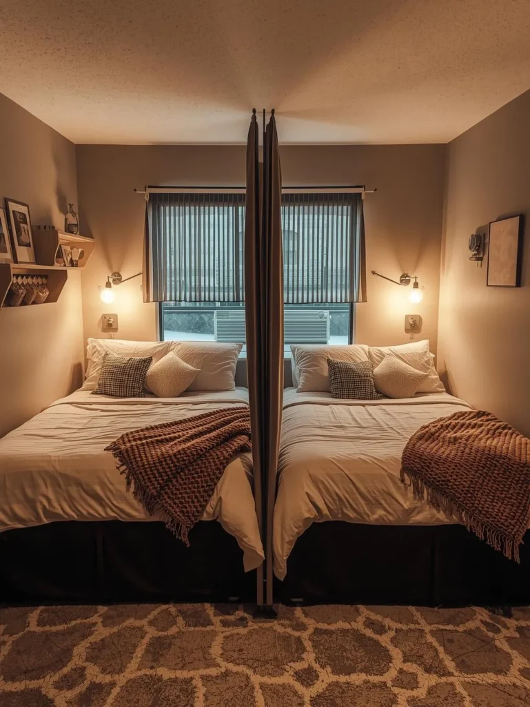 shared college dorm room
