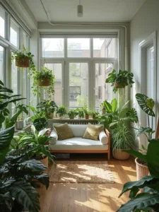 small apartment sunroom