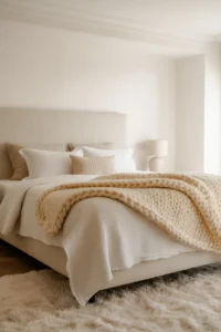 warm white walls ceiling and trim