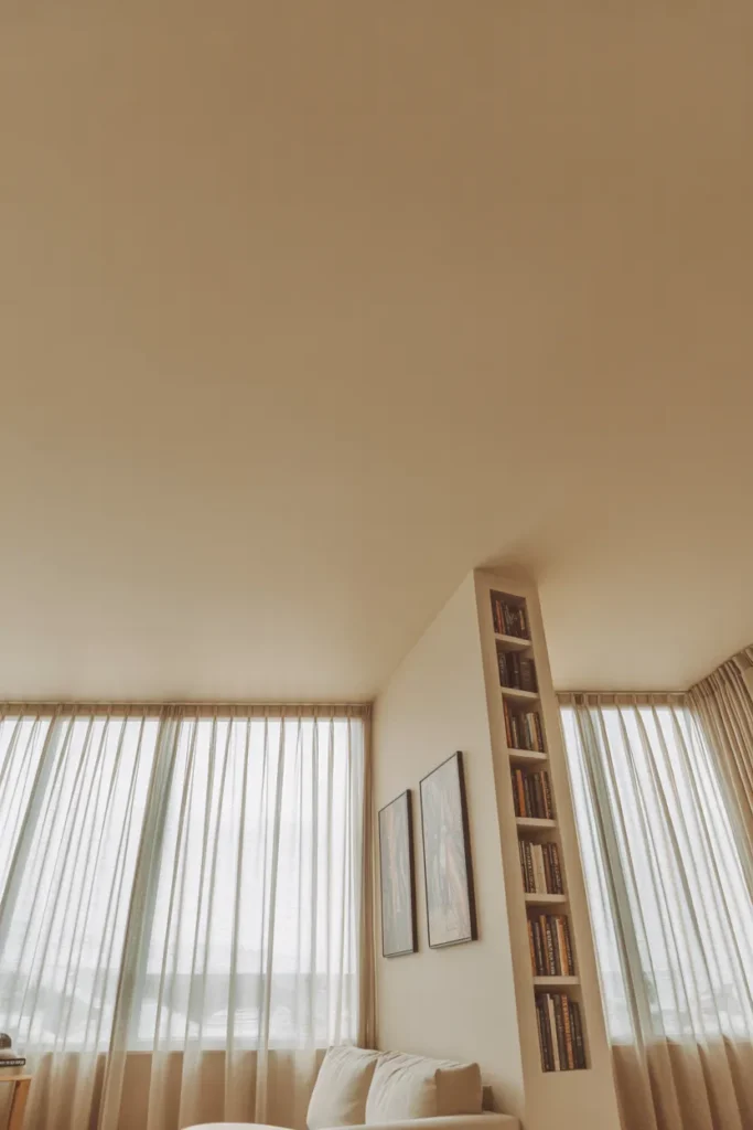 American apartment living room