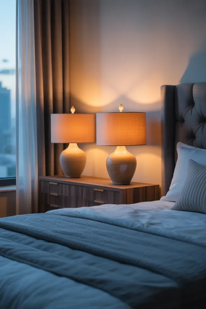 Choose Warm Ambient Lighting Over Overhead Lights