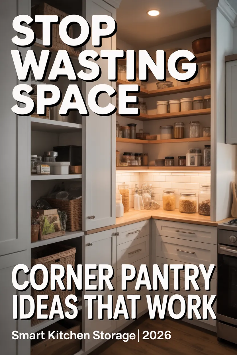 Corner Pantry Ideas
