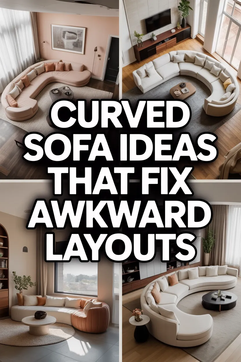 Curved Sofa Ideas