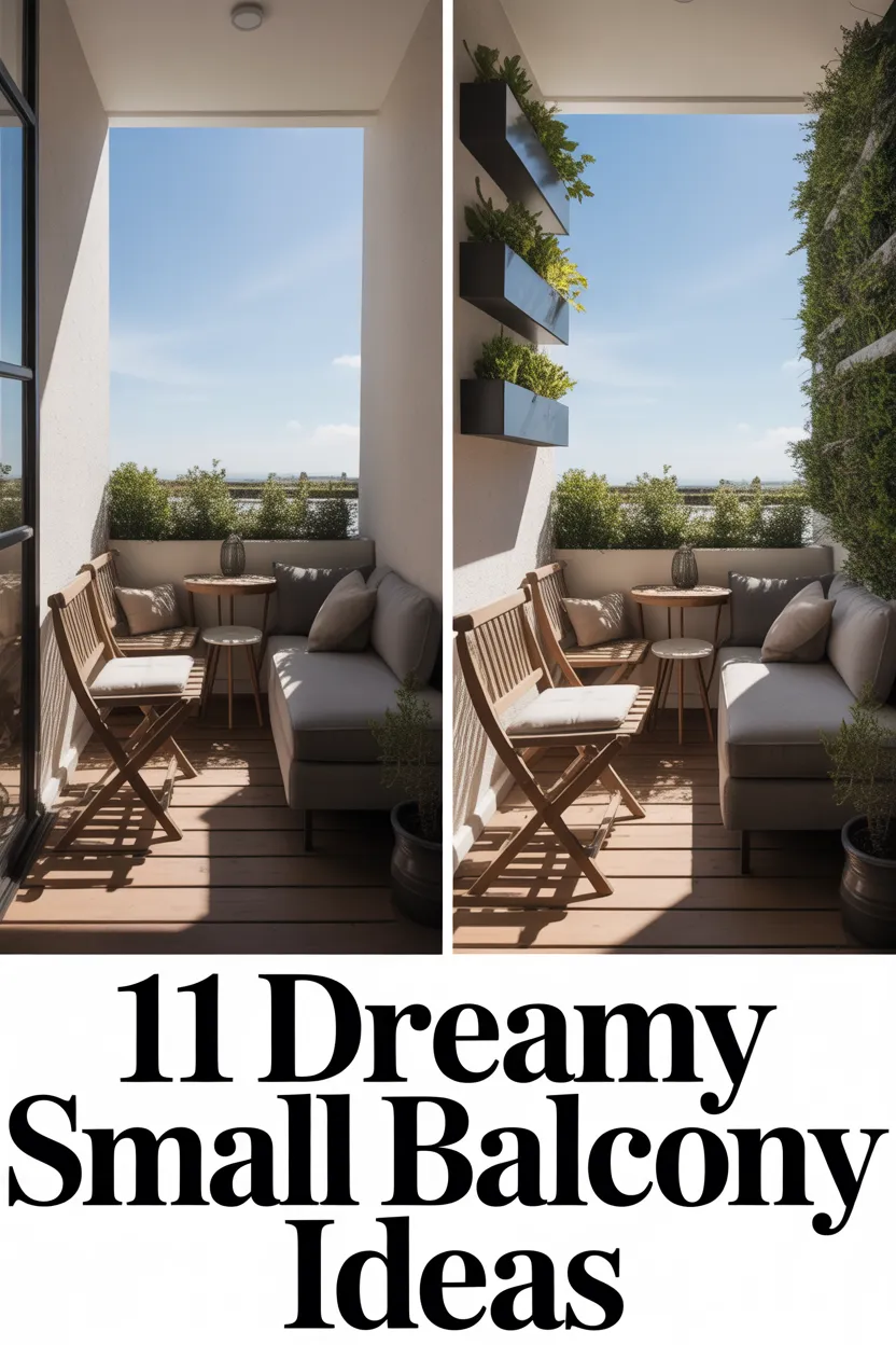 Dreamy Small Balcony