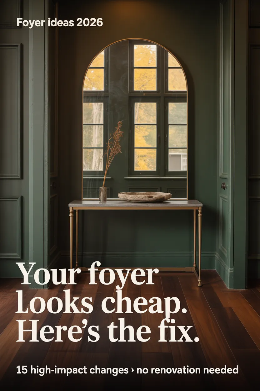 Foyer Decoration Ideas