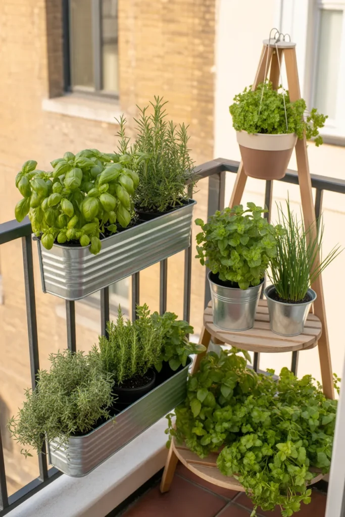 Herb and Edible Garden That Doubles as Living Decor