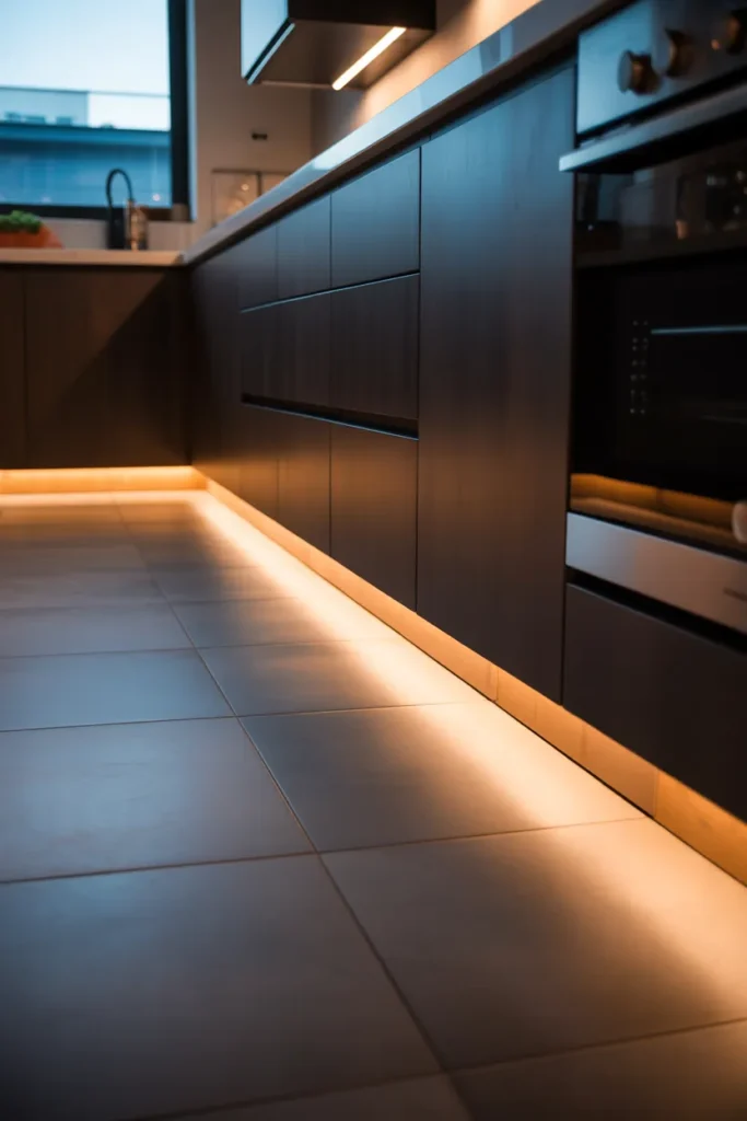 Integrated Toe-Kick Lighting