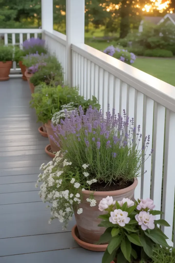 Plant a Fragrant Container Garden Along the Porch
