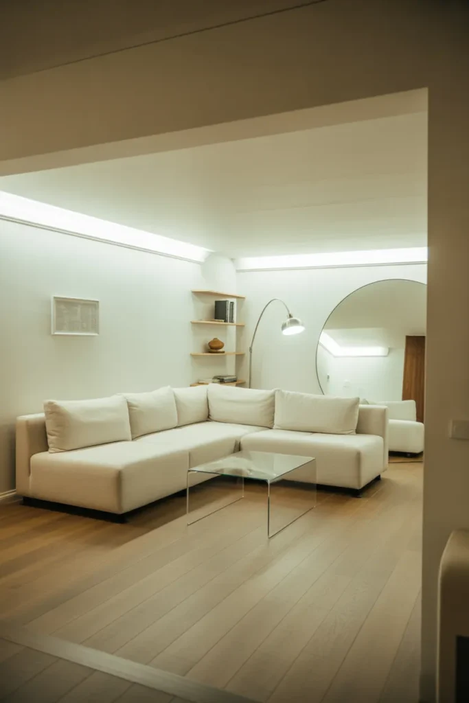 Small apartment living room under 200 square feet