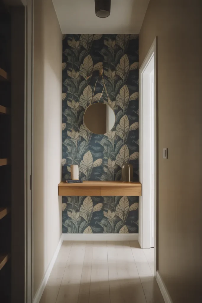 Wallpaper or a Mural on One Wall to Create Maximum Impact