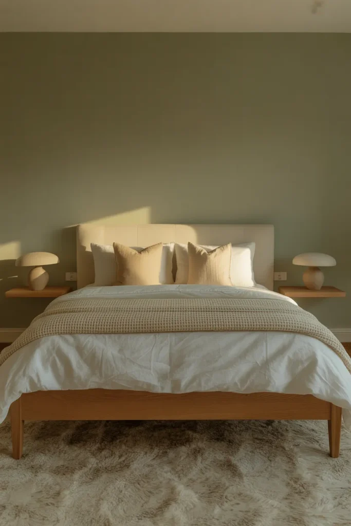 a beautifully styled bedroom