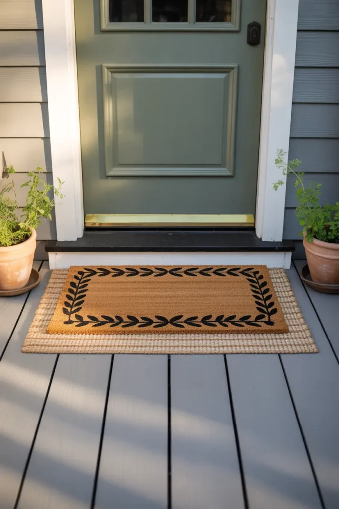 cottage-style home front porch