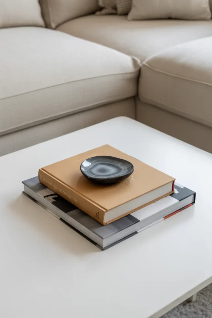 flat white coffee table