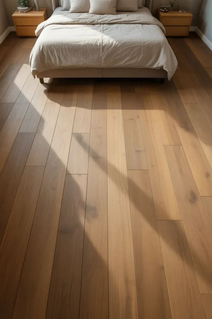 wide plank engineered white oak flooring