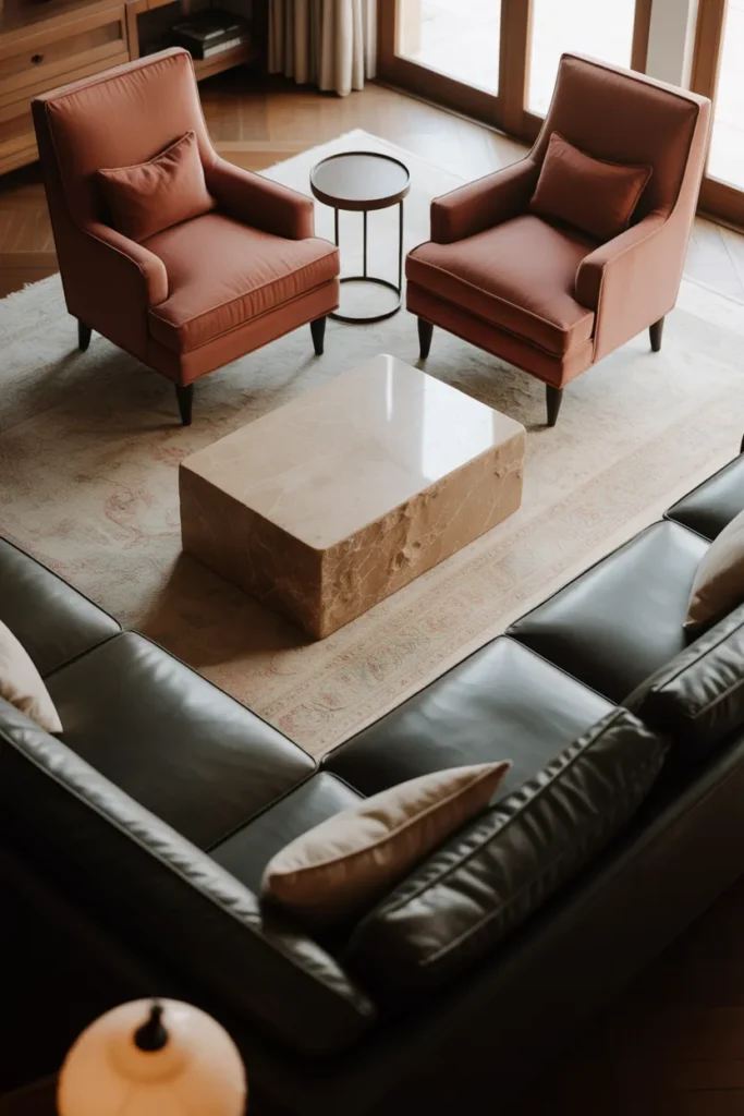 A Pair of Matching Accent Chairs
