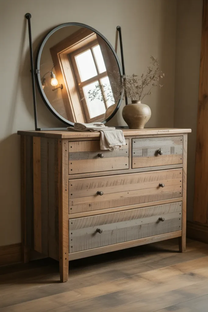 A Reclaimed Wood Dresser or Nightstand