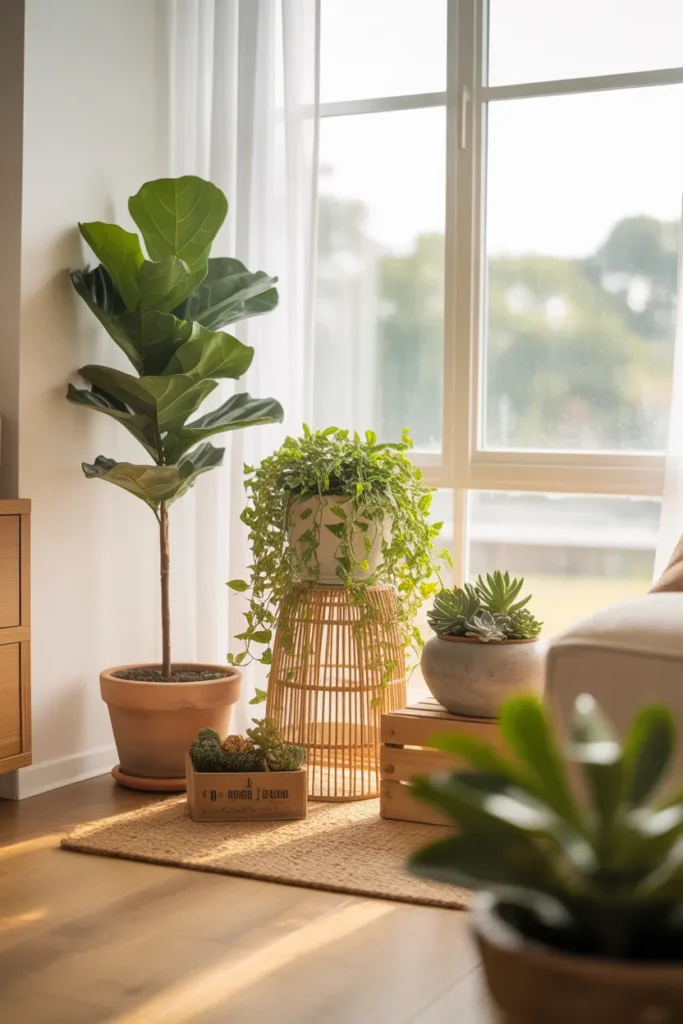 Build a Plant-Heavy Corner to Add Life and Organic Structure