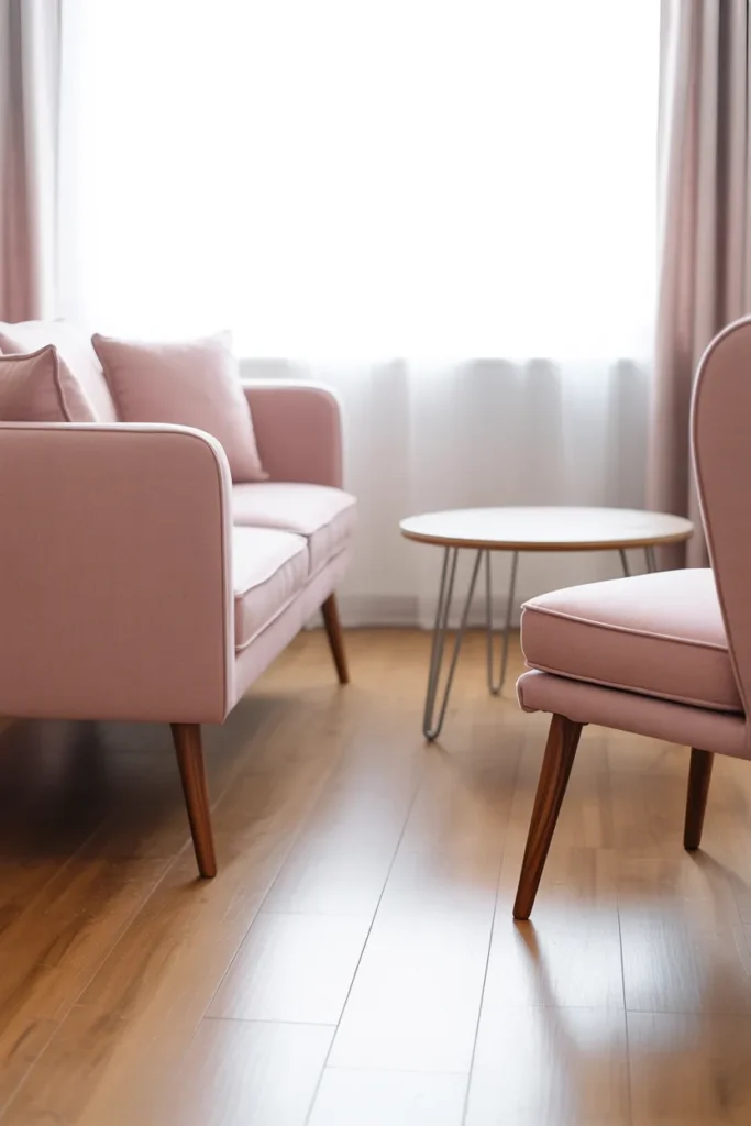 Choose Leggy Furniture to Let Light Flow Underneath