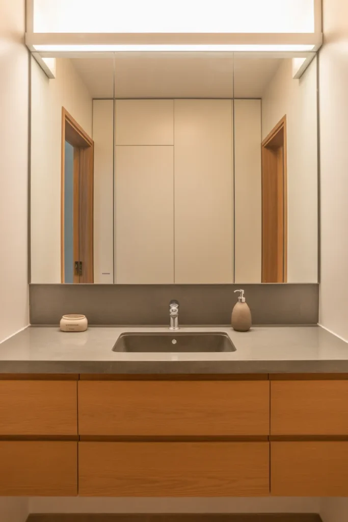 Concealed Storage System That Eliminates Every Counter Item