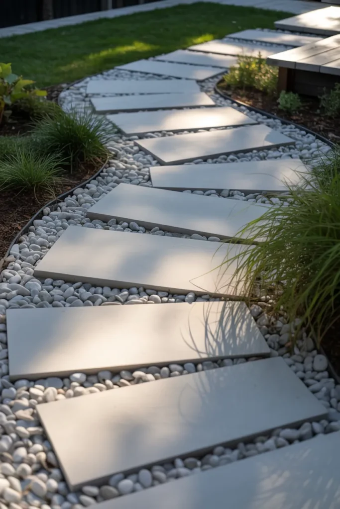 Defined Hardscape Pathways That Make Small Yards Feel Larger