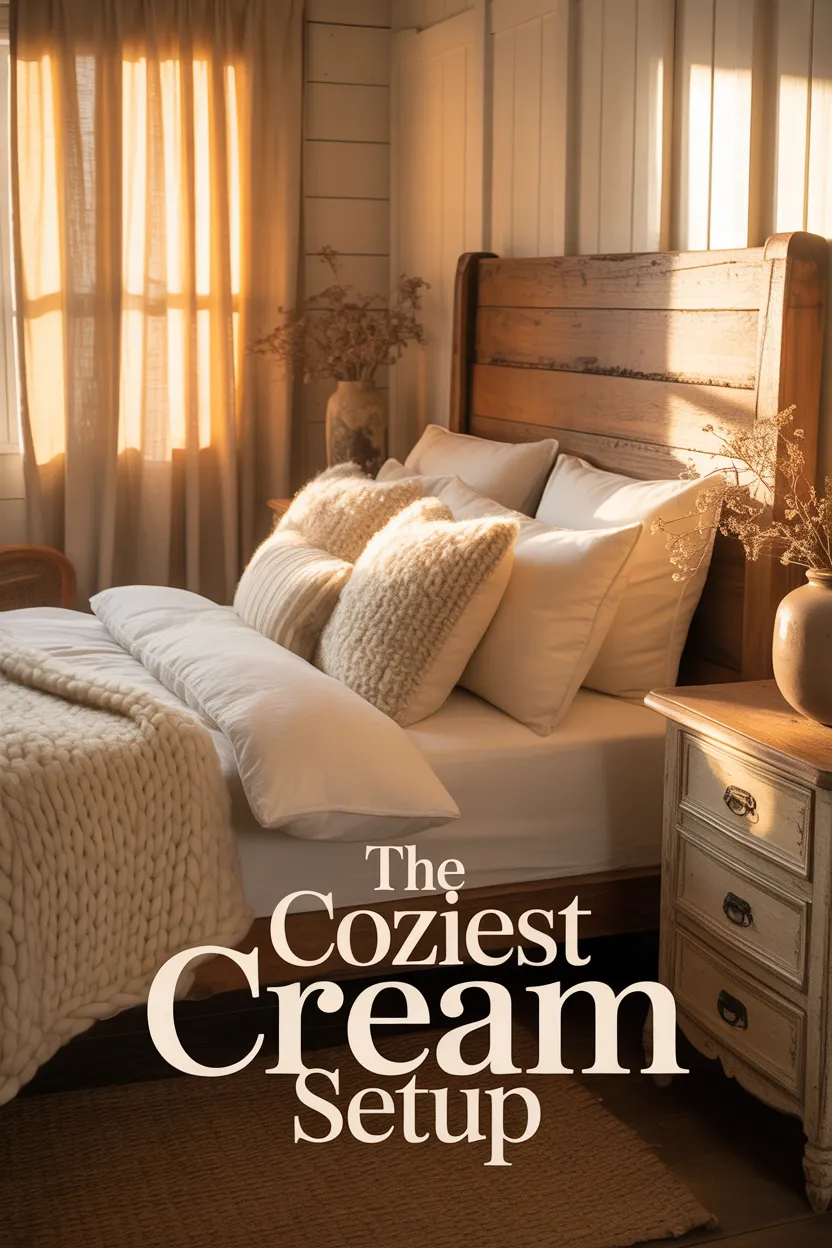 Dreamy cream colored pieces