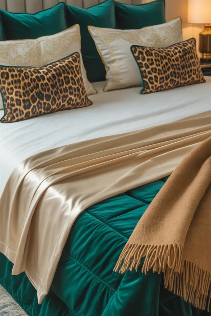 Dress the Bed in Five or More Distinct Textile Layers for Maximum Tactile Luxury
