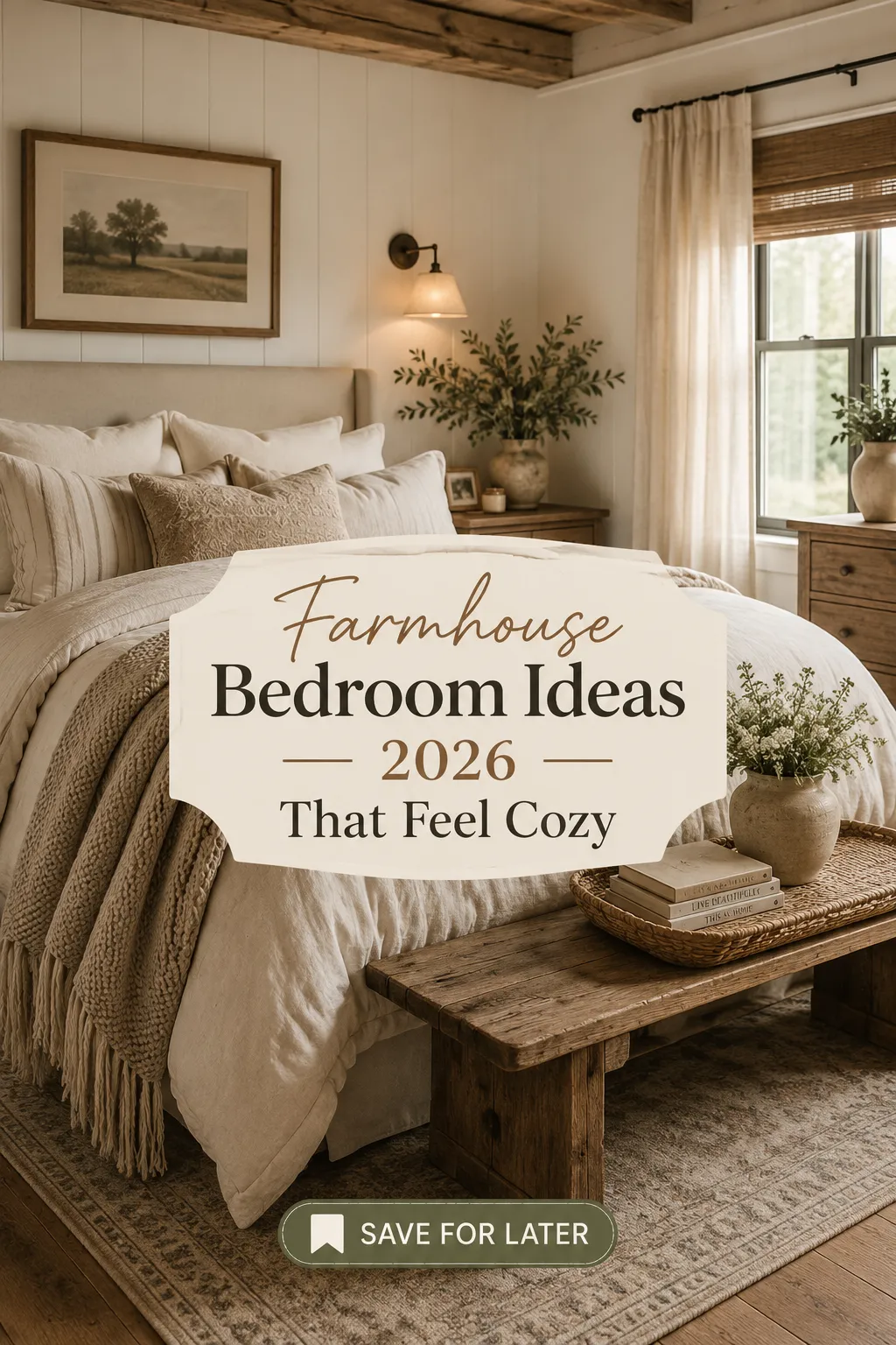 Farmhouse Bedroom Ideas 2026