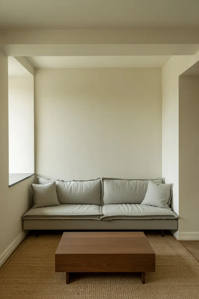 Float Your Sofa Away from the Wall to Instantly Open the Room
