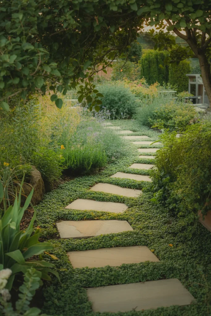The Garden Path Layout That Moves Visitors Through the Yard