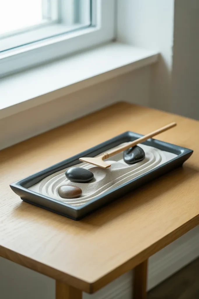 Indoor Tabletop Zen Garden for Small Apartments