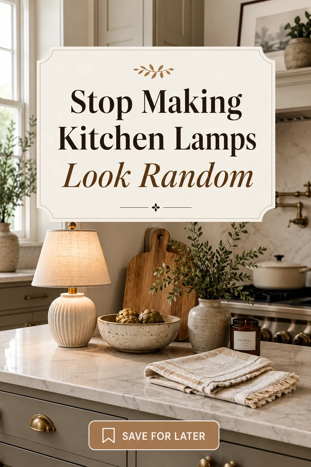 Kitchen Lamp Ideas