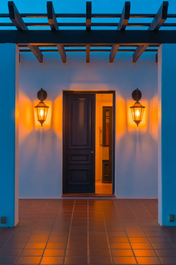 Lantern-Style Lighting for Warm Evening Presence