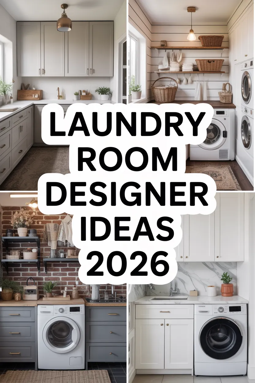 Laundry Room Designer Ideas 2026