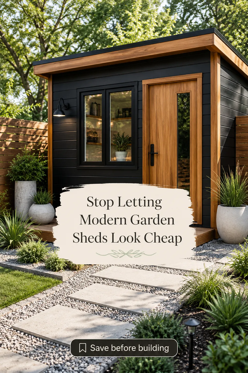Modern Garden Shed Designs