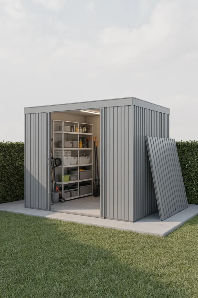 Modular Flat-Pack Shed That Expands as Your Needs Change