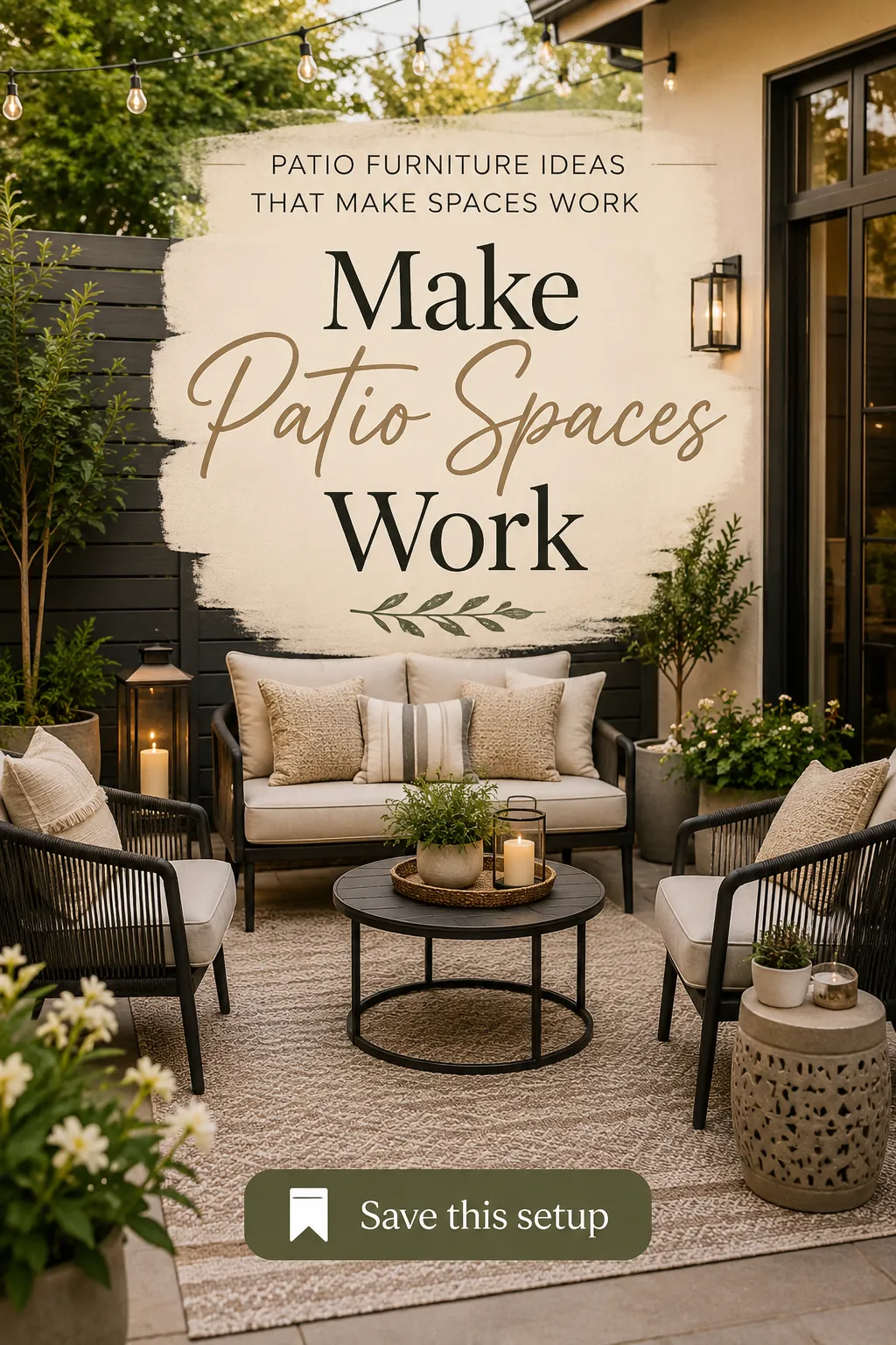 Patio Furniture Ideas