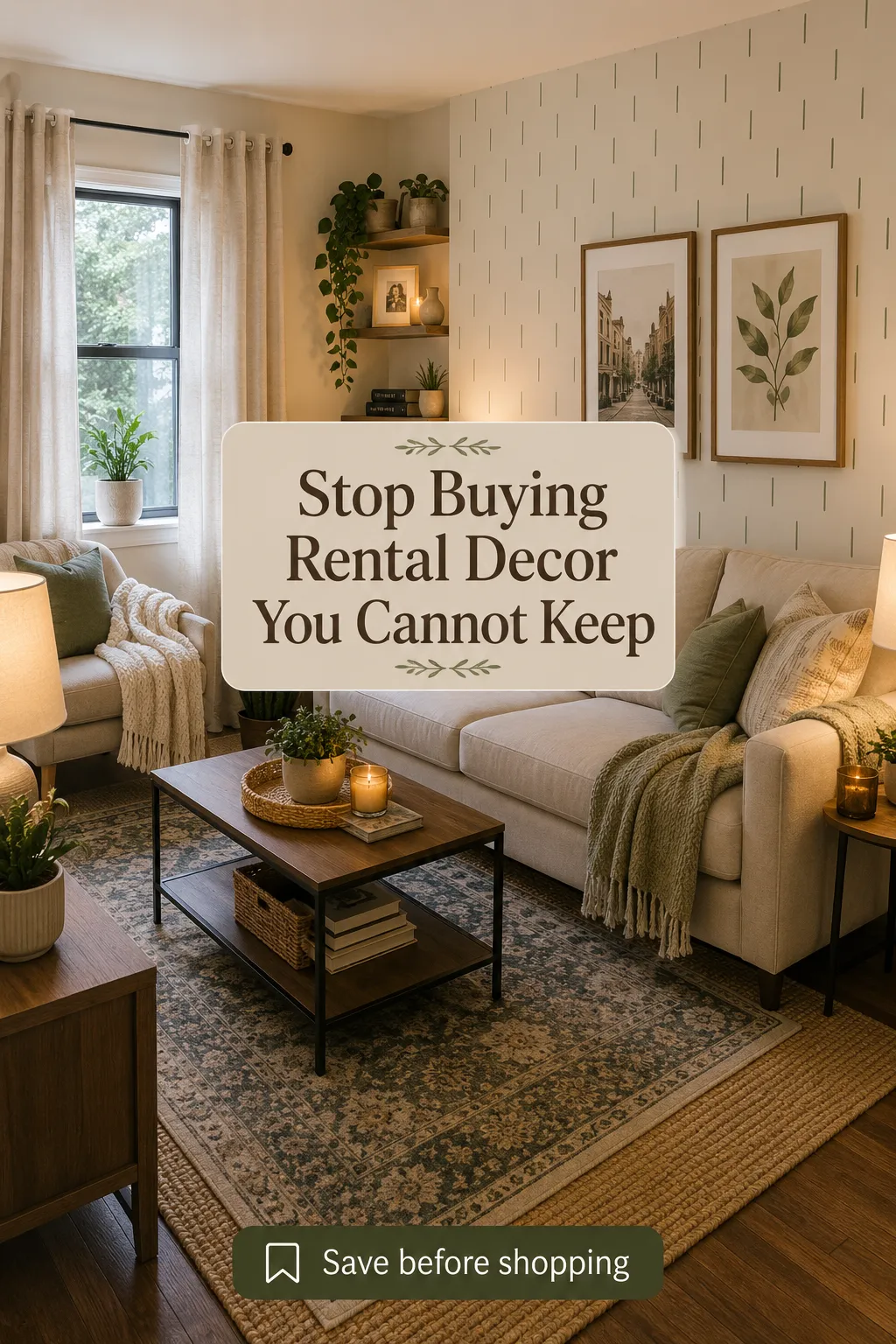 Renter Friendly Decor