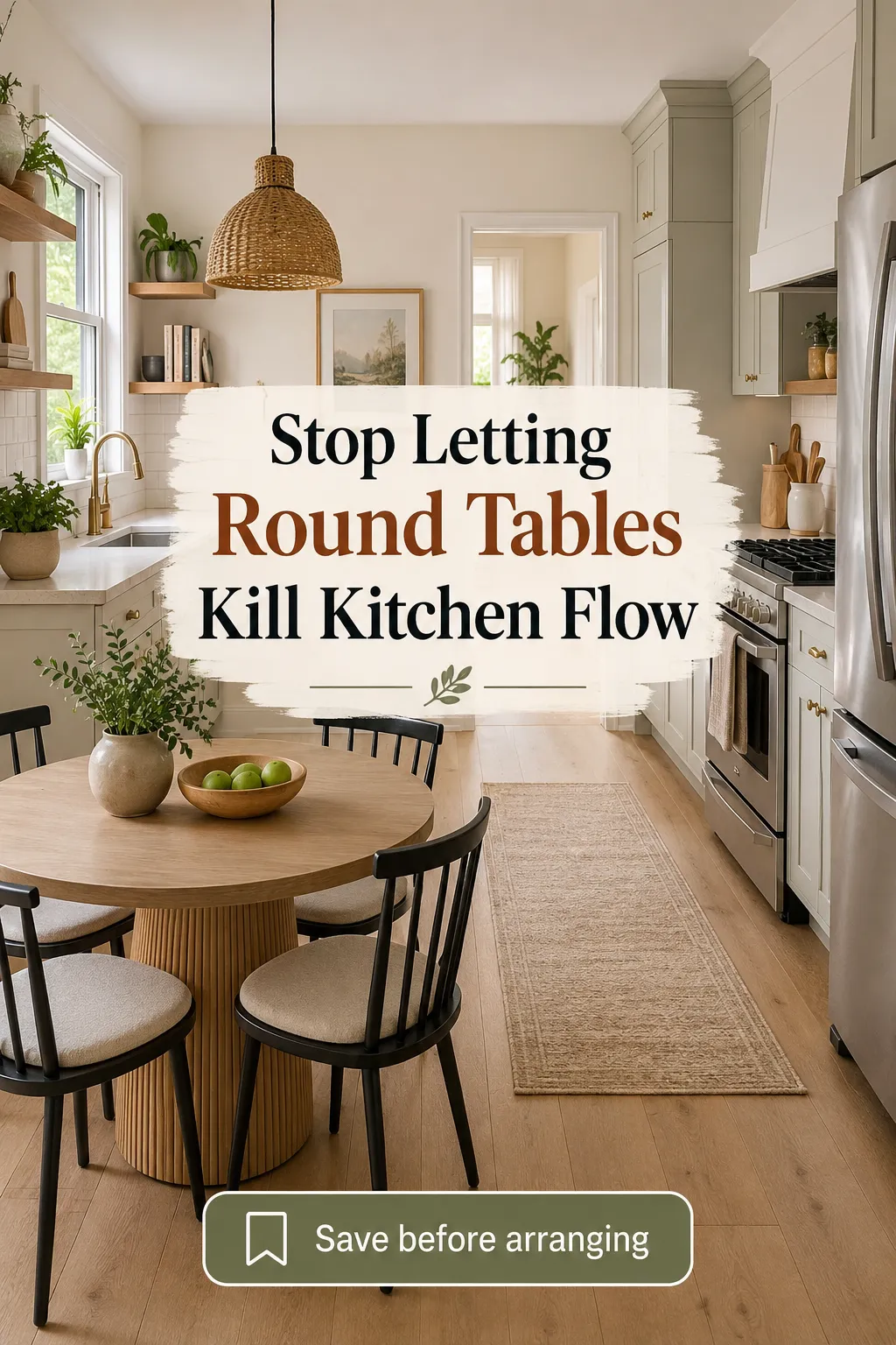 Round Kitchen Table Layouts