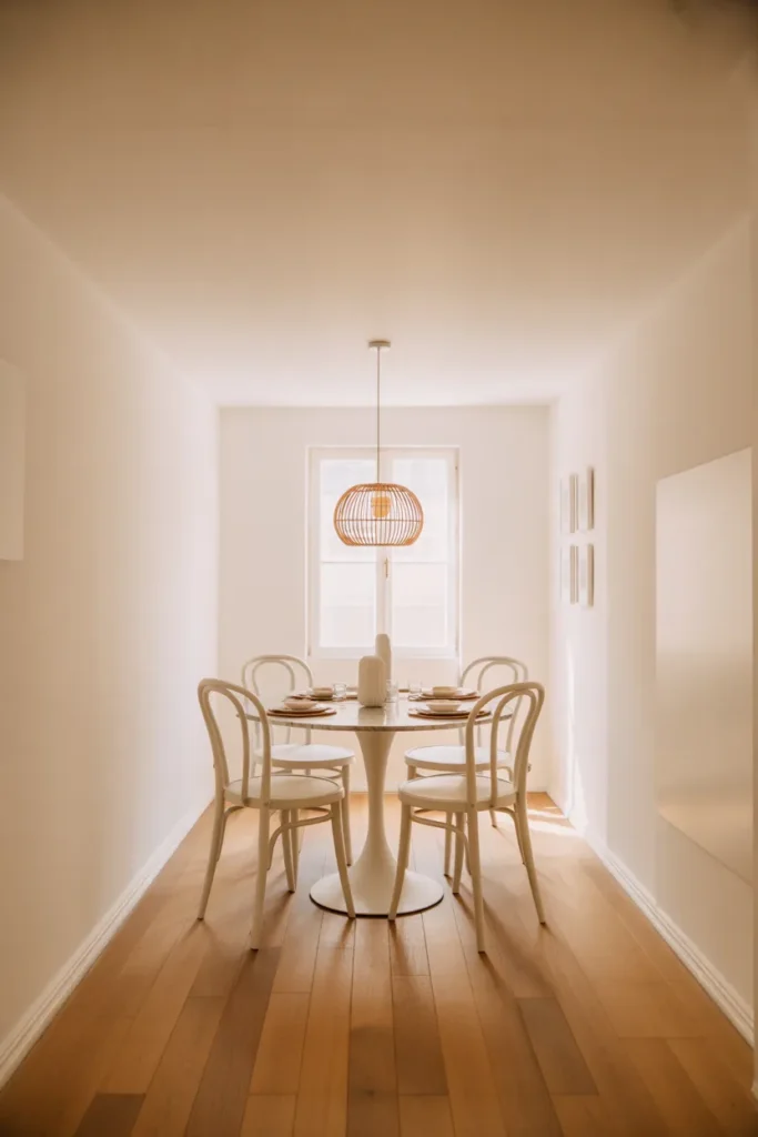 Round Table to Eliminate Dead Corners and Seat More People
