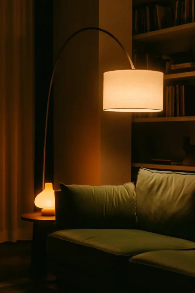 Swap Overhead Lighting for Layered Lamp Light