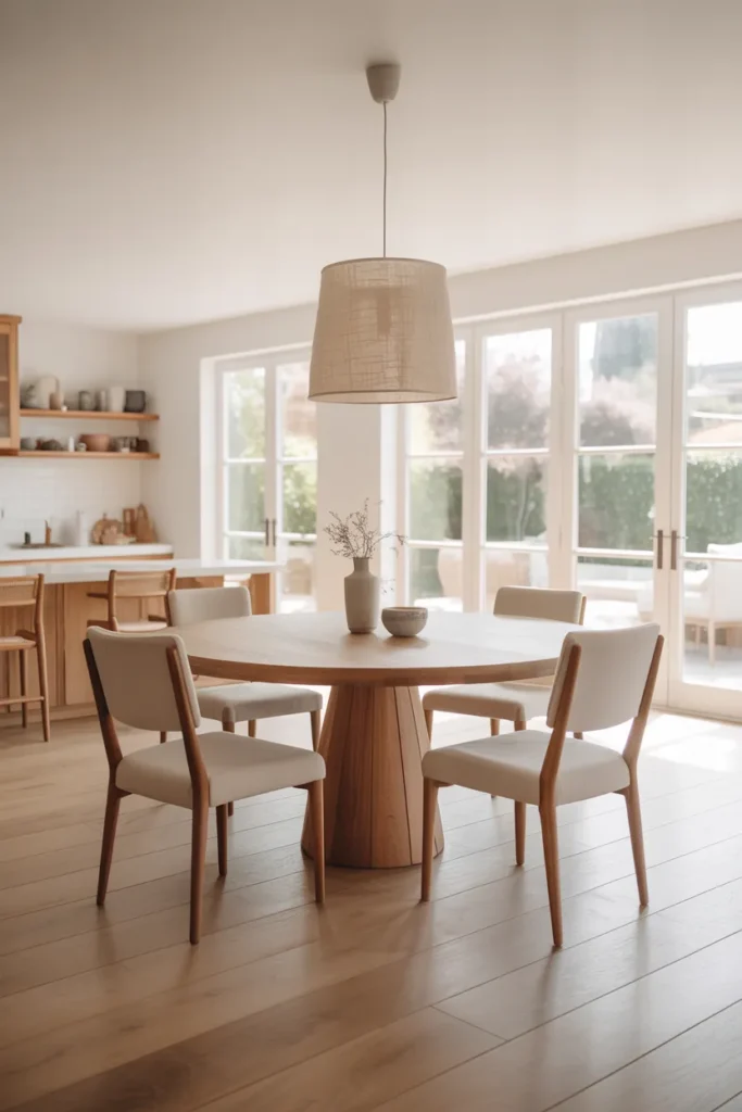 The 48-Inch Round Table That Seats Four Without Crowding