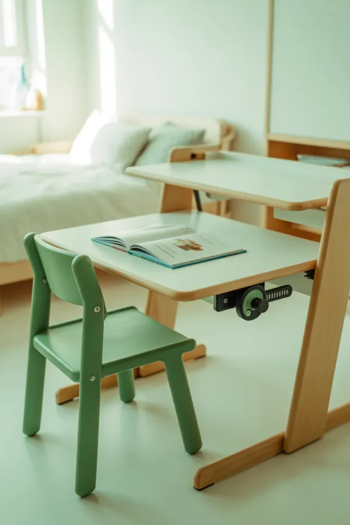 The Adjustable-Height Desk That Grows With Your Child
